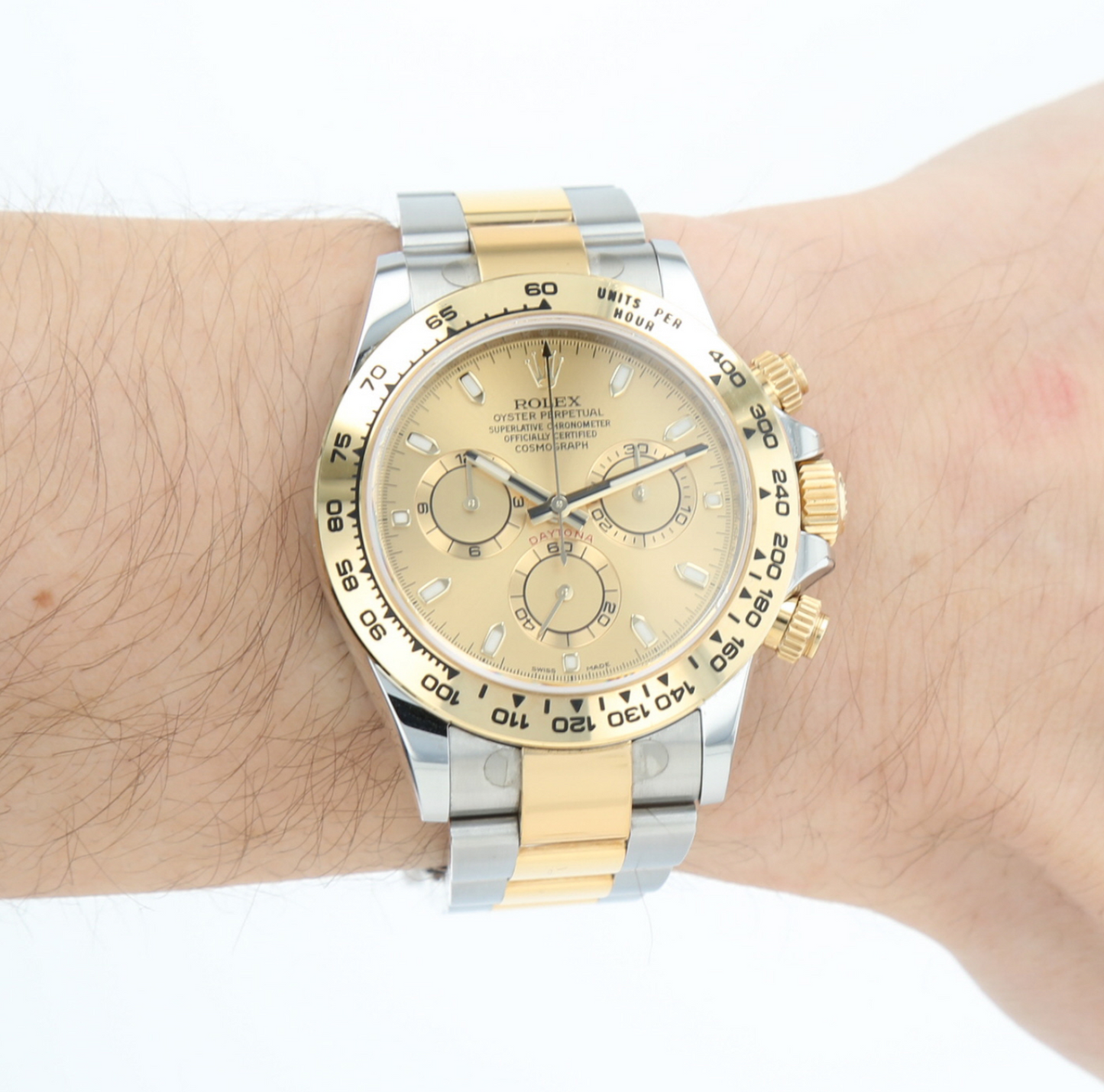 Rolex Daytona Or et acier