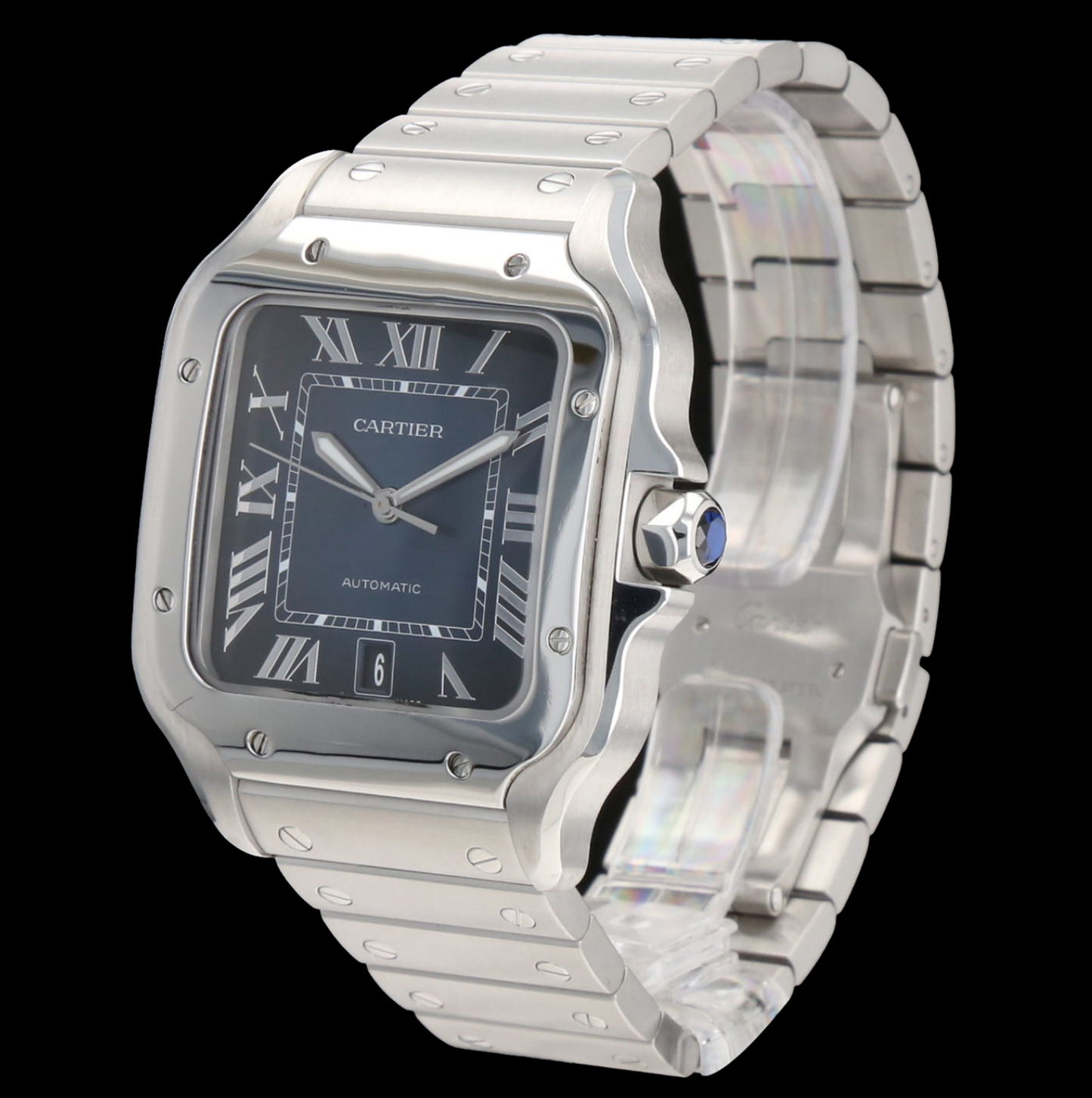 Cartier Santos Blue XL
